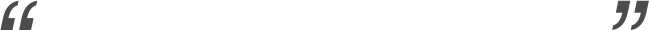 “ “