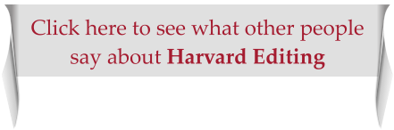 Click here to see what other people say about Harvard Editing